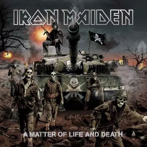 Iron Maiden A Matter of Life and Death Lyrics Album