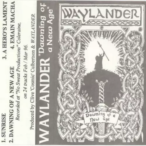 Waylander Dawning of a New Age Demo Lyrics Album