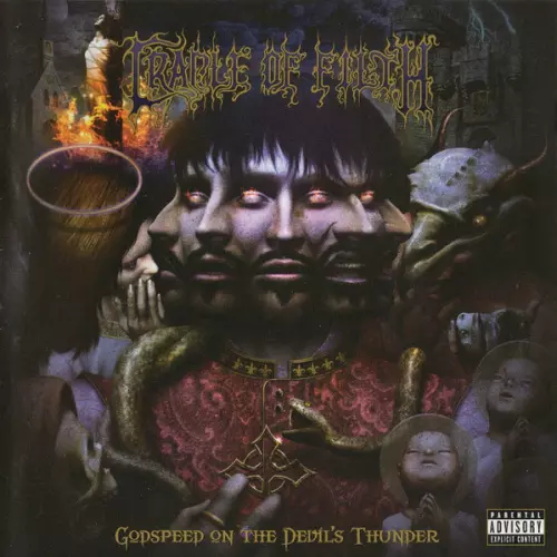 Cradle of Filth Godspeed on the Devil's Thunder Lyrics Album